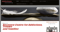 Desktop Screenshot of addictionscounselling.ca